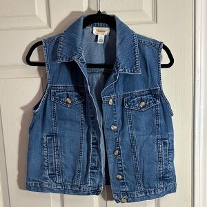 Talbots Denim Vest